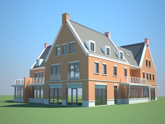 3D model of Architectural Visualization & 3D Residential Rendering