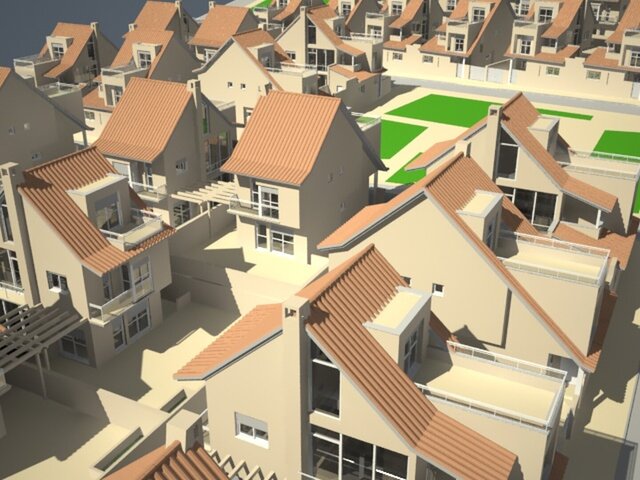 3D model of Architectural Visualization & 3D Residential Rendering