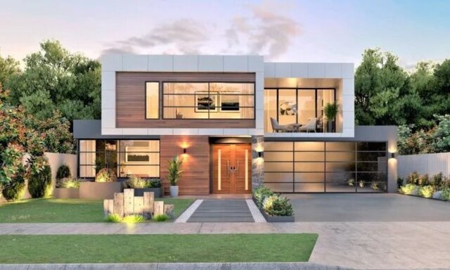 3D model of Architectural Floor Plan Design for Residential Project