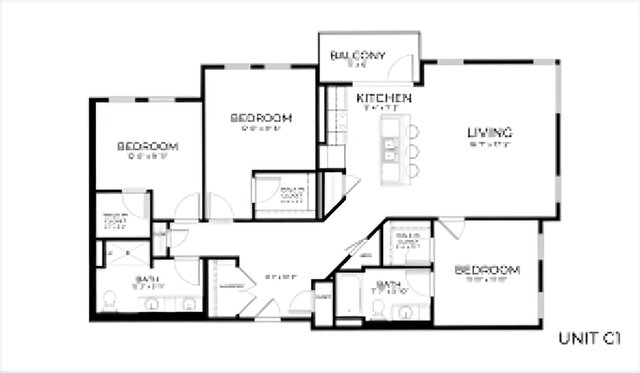 Architectural Floor Plan Design for Residential Project