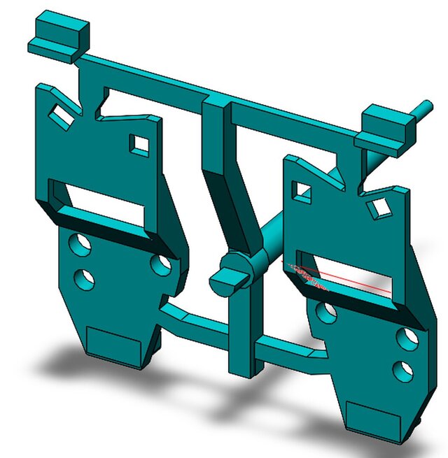 3D model of BMW Wiring Harness Loading and Unloading Fixture – Flex Suzhou