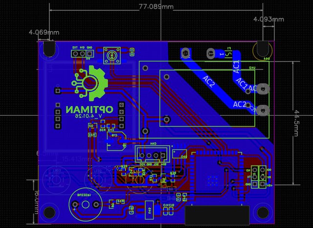 3D model of Industrial Production Monitoring & RFID Tracking PCB