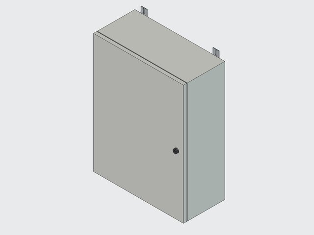 Control cabinet QDC-806025 - IP55 sheet steel enclosure – image 2 of 3