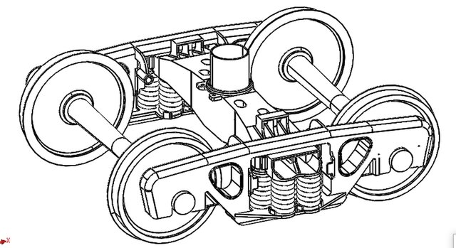 3D model of train project