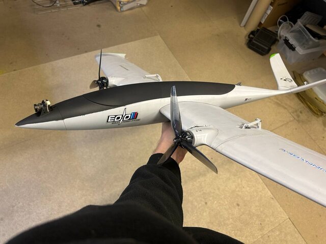3D model of Fixed-Wing UAV Design and Prototype Development