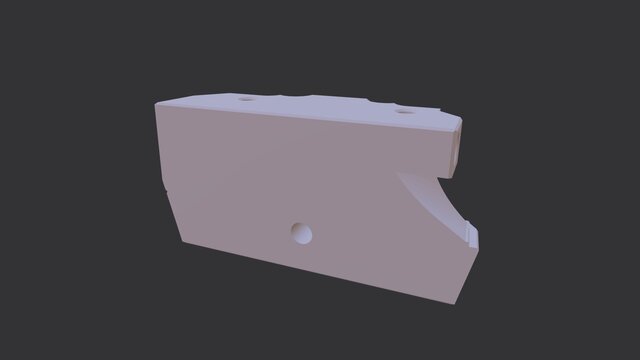 LGX Lite Stealthburner Extruder Mount