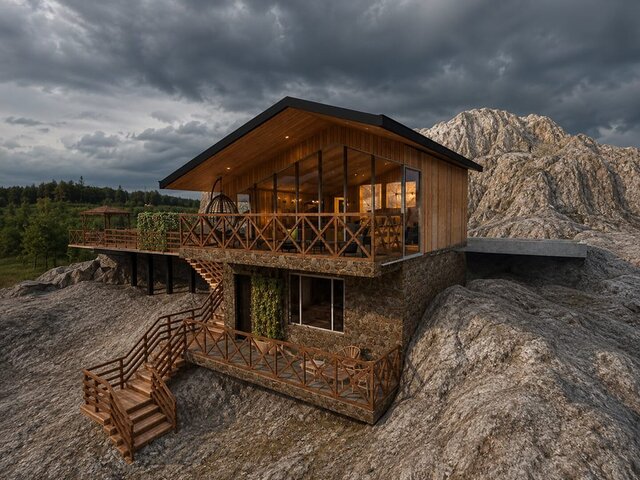 3D model of Modern Mountain House