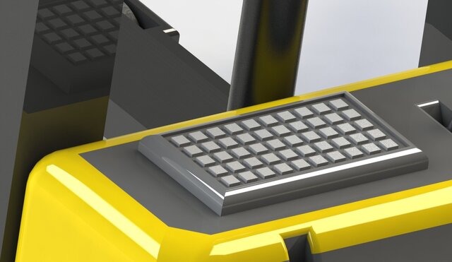 3D model of Forklift Tracker Concept