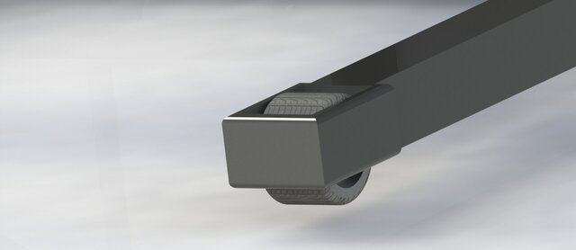 3D model of Forklift Tracker Concept