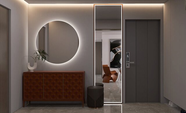 Luxury Living Room — 3D Interior Rendering – image 6 of 8