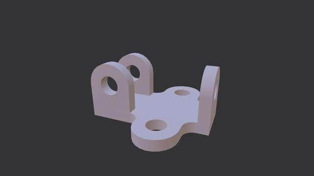 Clevis U-Bracket for Pivot Connection