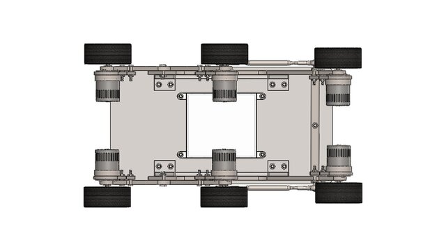 3D model of Mars Rover Assembly – SolidWorks 3D CAD Model