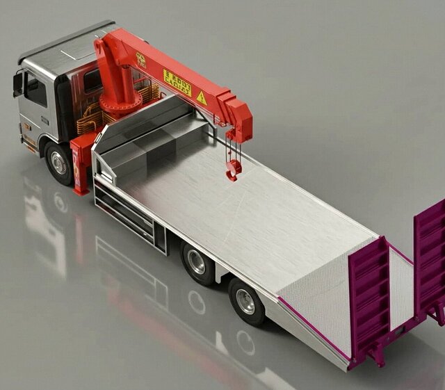 3D model of Mercedes Actrosd