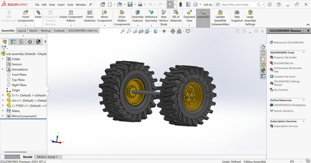 3D model of wheel loader 3D cad model