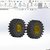 wheel loader 3D cad model