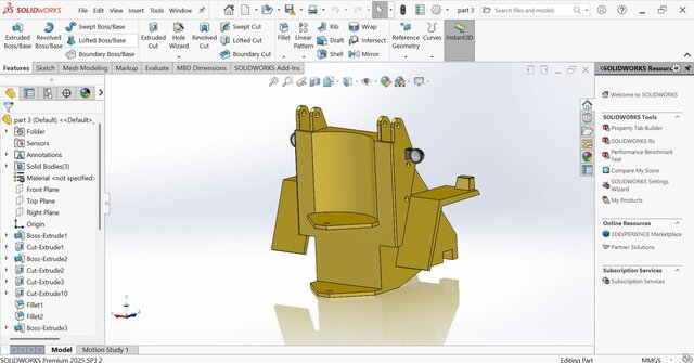 3D model of wheel loader 3D cad model