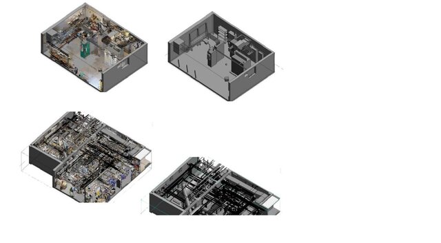 3D model of MEP Modeling from Point Cloud - Lawrence Berkeley National Laboratory (US)