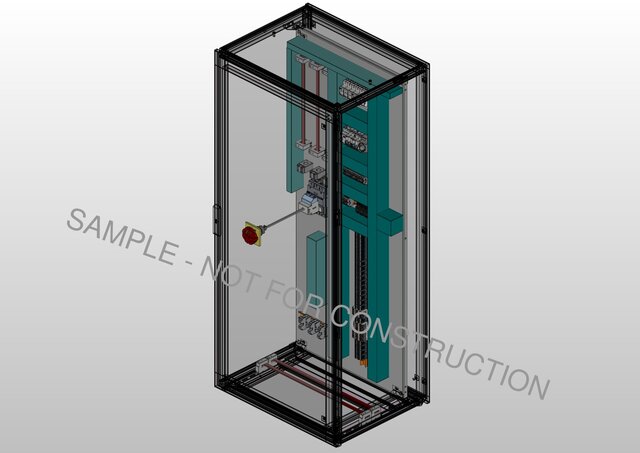 EPLAN MCC Schematics with 3D Panel Layout – image 4 of 9