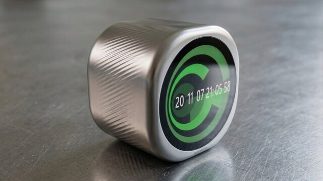 Digital Calendar Clock Design