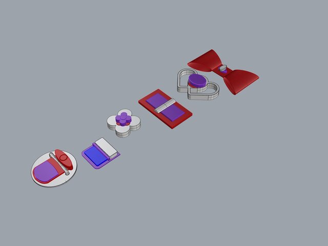 Fashion Hardware & Accessories | Rhino 3D Modeling