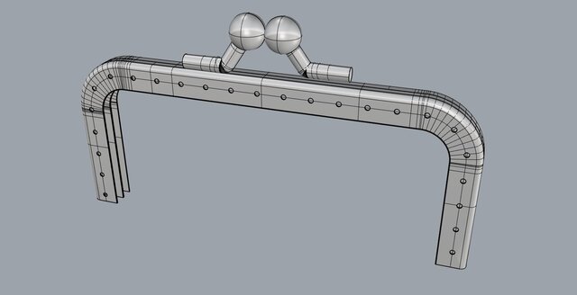 3D model of Fashion Hardware & Accessories | Rhino 3D Modeling