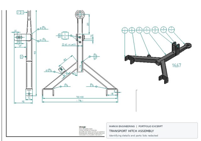 Industrial Flail Mower - Complete Mechanical Design & Manufacturing Documentation – image 5 of 8