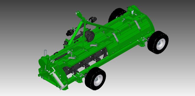 Industrial Flail Mower - Complete Mechanical Design & Manufacturing Documentation – image 3 of 8