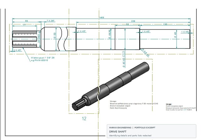 Industrial Flail Mower - Complete Mechanical Design & Manufacturing Documentation – image 4 of 8