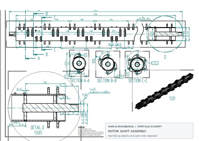 Industrial Flail Mower - Complete Mechanical Design & Manufacturing Documentation – image 7 of 8