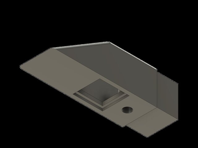 Industrial Fork Camera Mount — Mechanical CAD – image 2 of 3