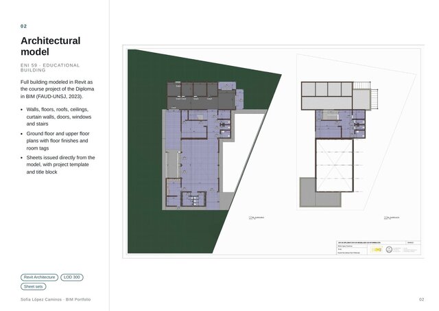 Educational Building – Revit BIM Model: Architecture, Structure and MEP – image 5 of 8