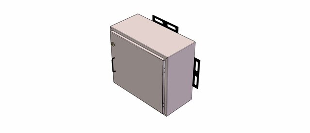Sheet Metal Solar Battery Enclosure Design – image 1 of 6