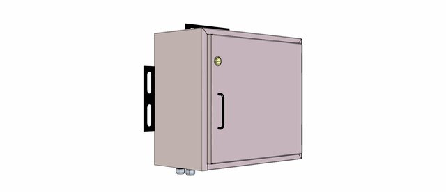 Sheet Metal Solar Battery Enclosure Design – image 2 of 6