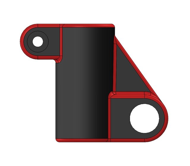 Mechanical Mounting Bracket with Reinforced Pivot Joint – image 2 of 8