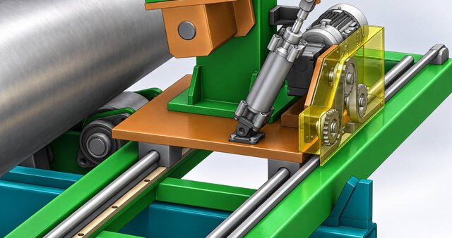Localized Weld Grinding Machine | Mechanical Design & Surface Finishing – image 6 of 13