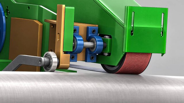 Localized Weld Grinding Machine | Mechanical Design & Surface Finishing – image 7 of 13