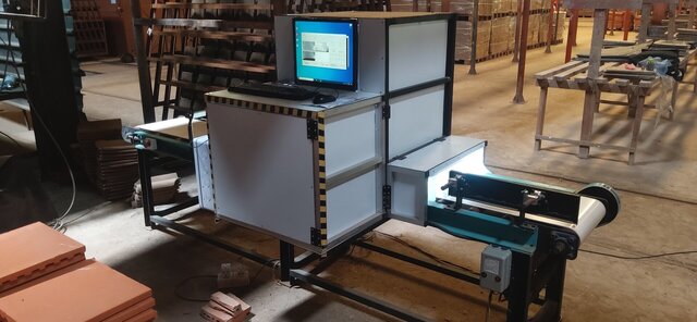 Roofing Tile Quality Vision Inspection Belt Conveyor System – image 2 of 24