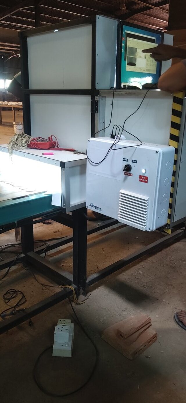 Roofing Tile Quality Vision Inspection Belt Conveyor System – image 19 of 24