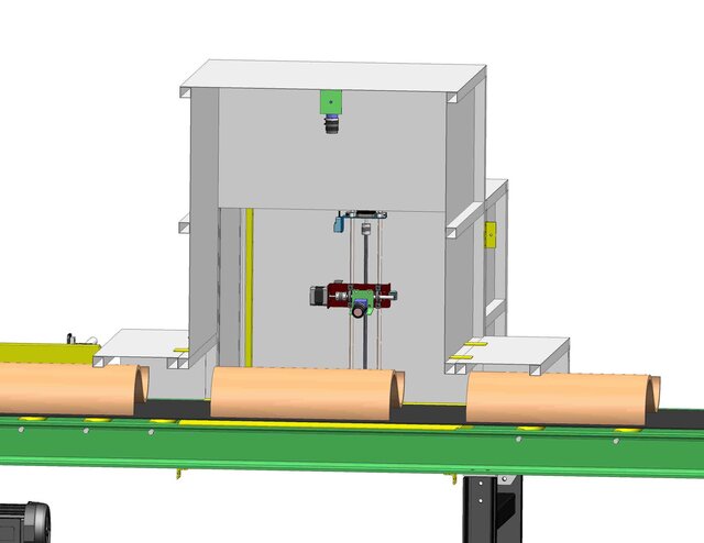 Roofing Tile Quality Vision Inspection Belt Conveyor System – image 7 of 24