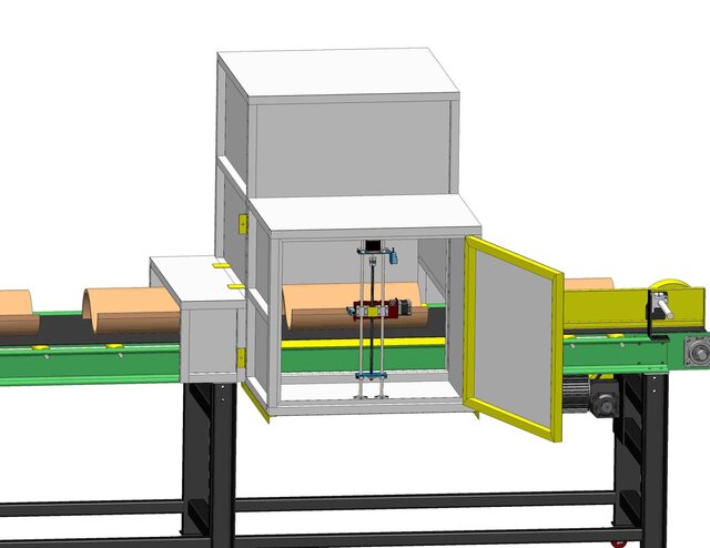 Roofing Tile Quality Vision Inspection Belt Conveyor System – image 6 of 24