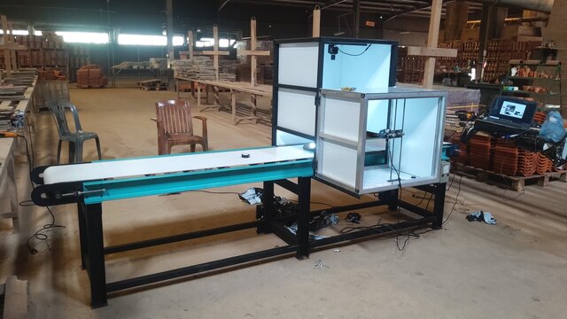 Roofing Tile Quality Vision Inspection Belt Conveyor System – image 18 of 24