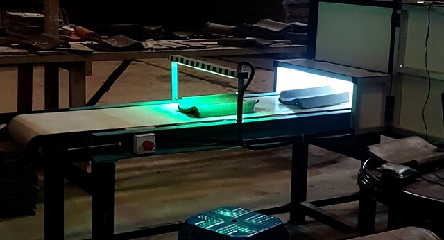 Roofing Tile Quality Vision Inspection Belt Conveyor System – image 21 of 24