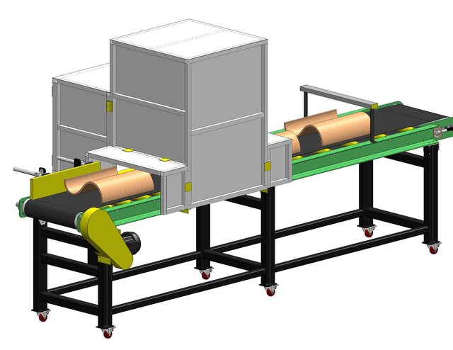 Roofing Tile Quality Vision Inspection Belt Conveyor System – image 5 of 24