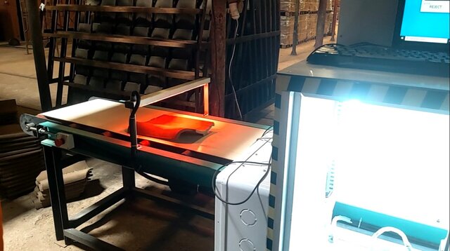Roofing Tile Quality Vision Inspection Belt Conveyor System – image 22 of 24