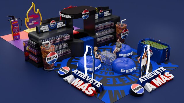 3D Commertial Environment Design