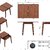 Foldable and movable  table with storage