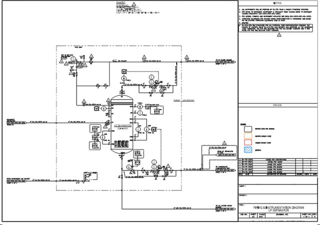 Lp-separator