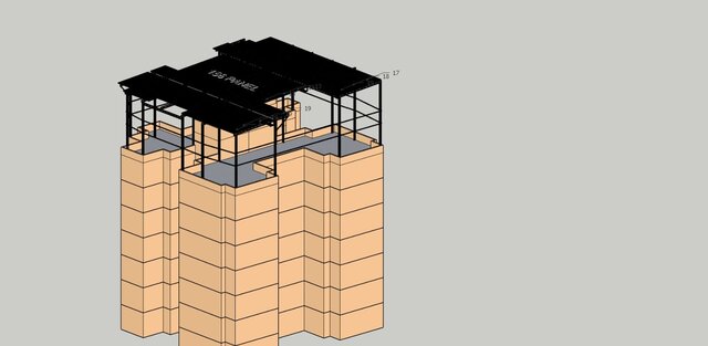 3D model of autocad