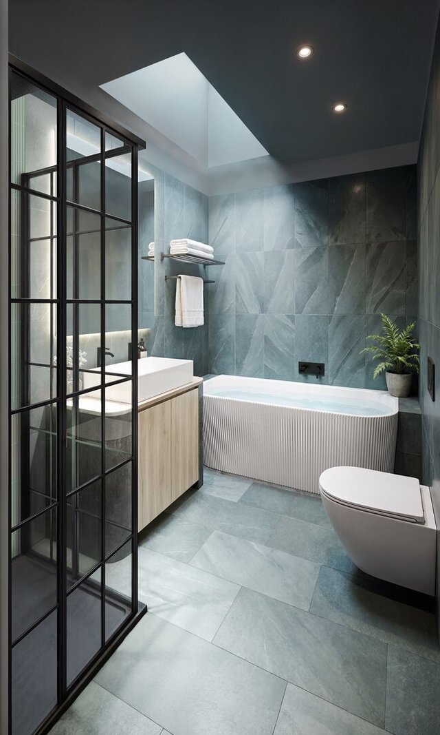 3D model of Residential Extension & interior Renovation - North London
