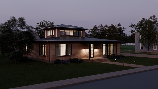 German & Cedar Houses, Residential Complex – Photoreal 4K Renders (sample projects) – image 4 of 6